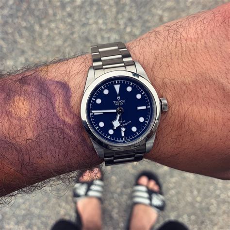 black bay blue tudor|tudor black bay blue face.